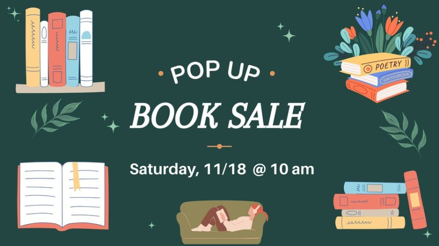 Friends of the South Coastal Library Pop-Up Book Sale
