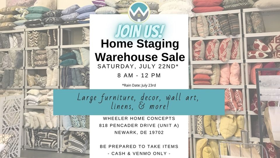 Wheeler Home Concepts Home Staging Warehouse Sale