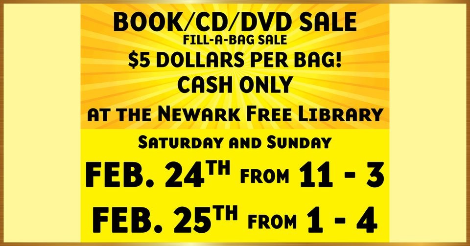 Newark Free Library Fill-A-Bag Sale 